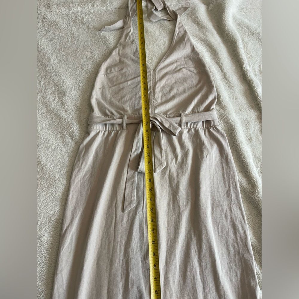 Free People Randi Midi Dress In Pumice Stone. NWOT! Sz M - Picture 6 of 10